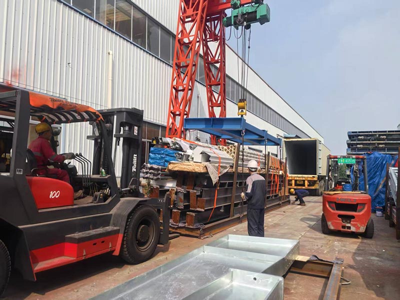 गुयाना स्टील स्ट्रक्चर्स को सफलतापूर्वक शिप किया गया, जिससे नई विदेशी निर्माण यात्राएं आसान हो गईं
