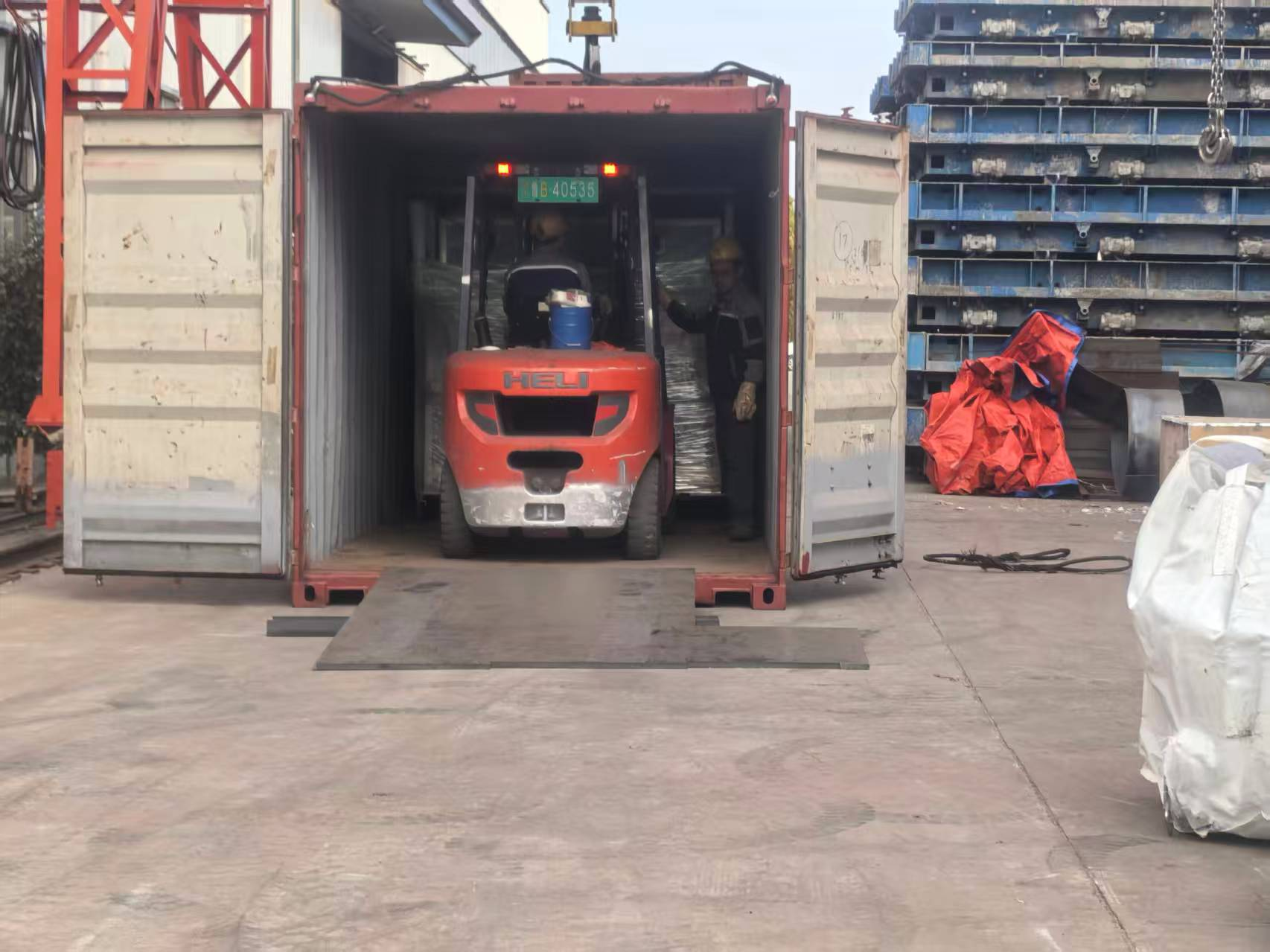 लिवेइयुआन स्टील स्ट्रक्चर द्वारा चिली को स्टील स्ट्रक्चर सहायक उत्पादों के निर्यात की खबर