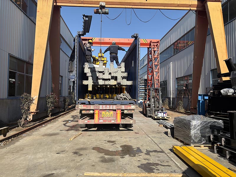 केमैन द्वीप के लिए अनुकूलित इस्पात संरचना गोदाम शिपमेंट की खबर