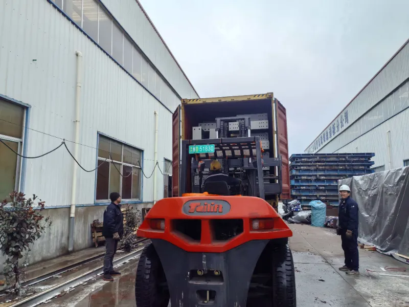 उरुग्वे में स्टील स्ट्रक्चर वेयरहाउस शिपमेंट की खबर