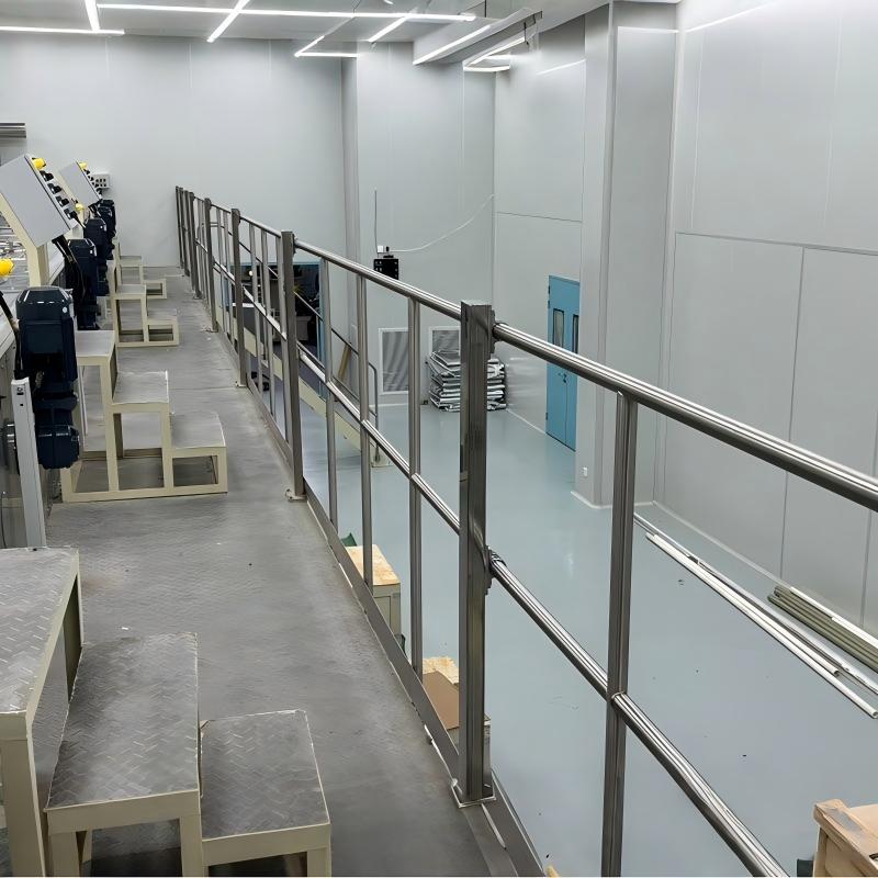 उपकरण के लिए स्टील प्लेटफार्म